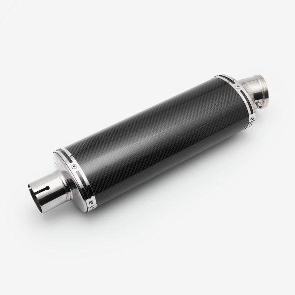 Lextek Carbon Fibre Carbon Fibre OP8C 350mm Exhaust System for Triumph Tiger 1200 (12-21)