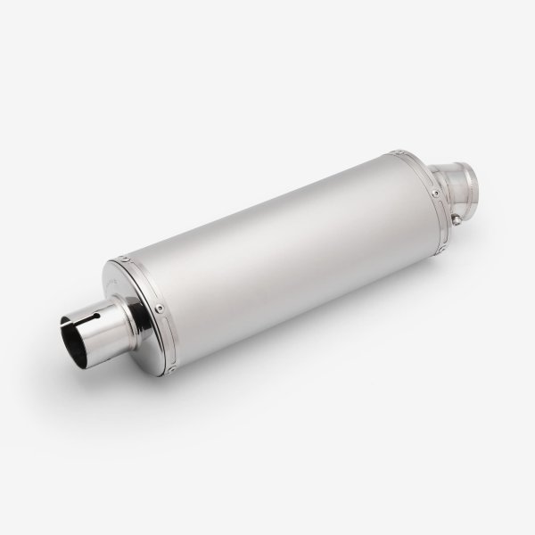 Lextek Stainless Steel OP1 Matt S/Steel Exhaust System 350mm for Suzuki GSX-S 1000 (21-24)