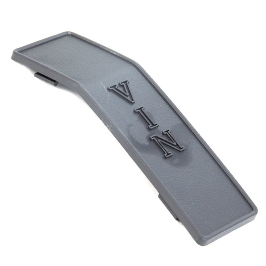 Frame Number / VIN Cover