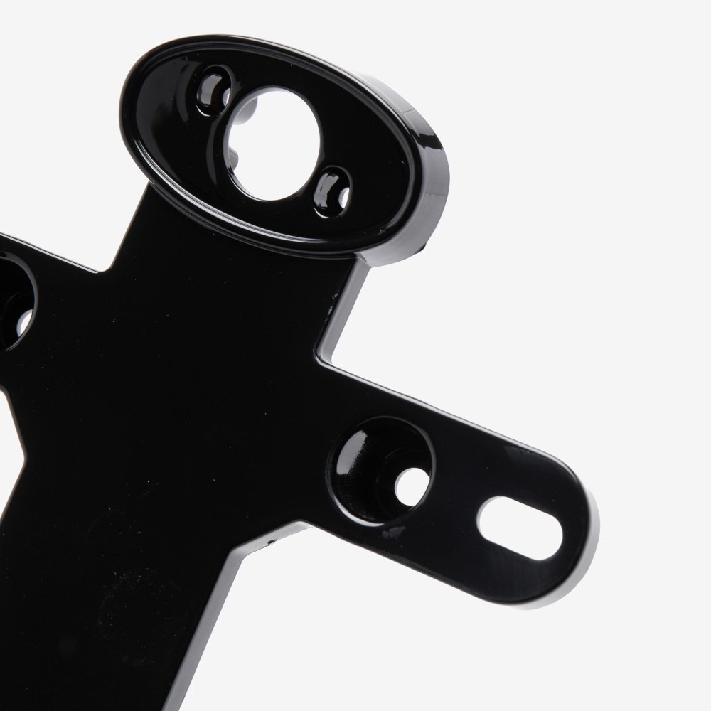 Number Plate / License Bracket (Rear) Front Part Black 4