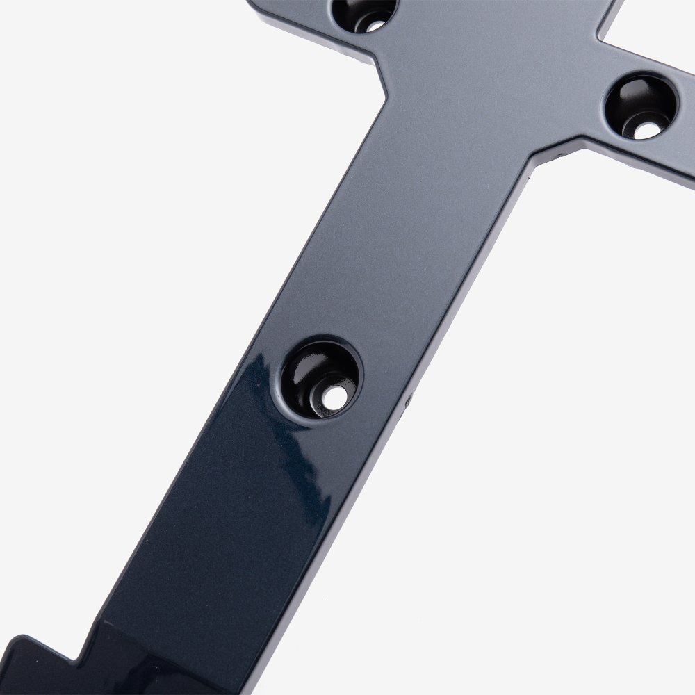 Number Plate / License Bracket (Rear) Front Part Blue 3