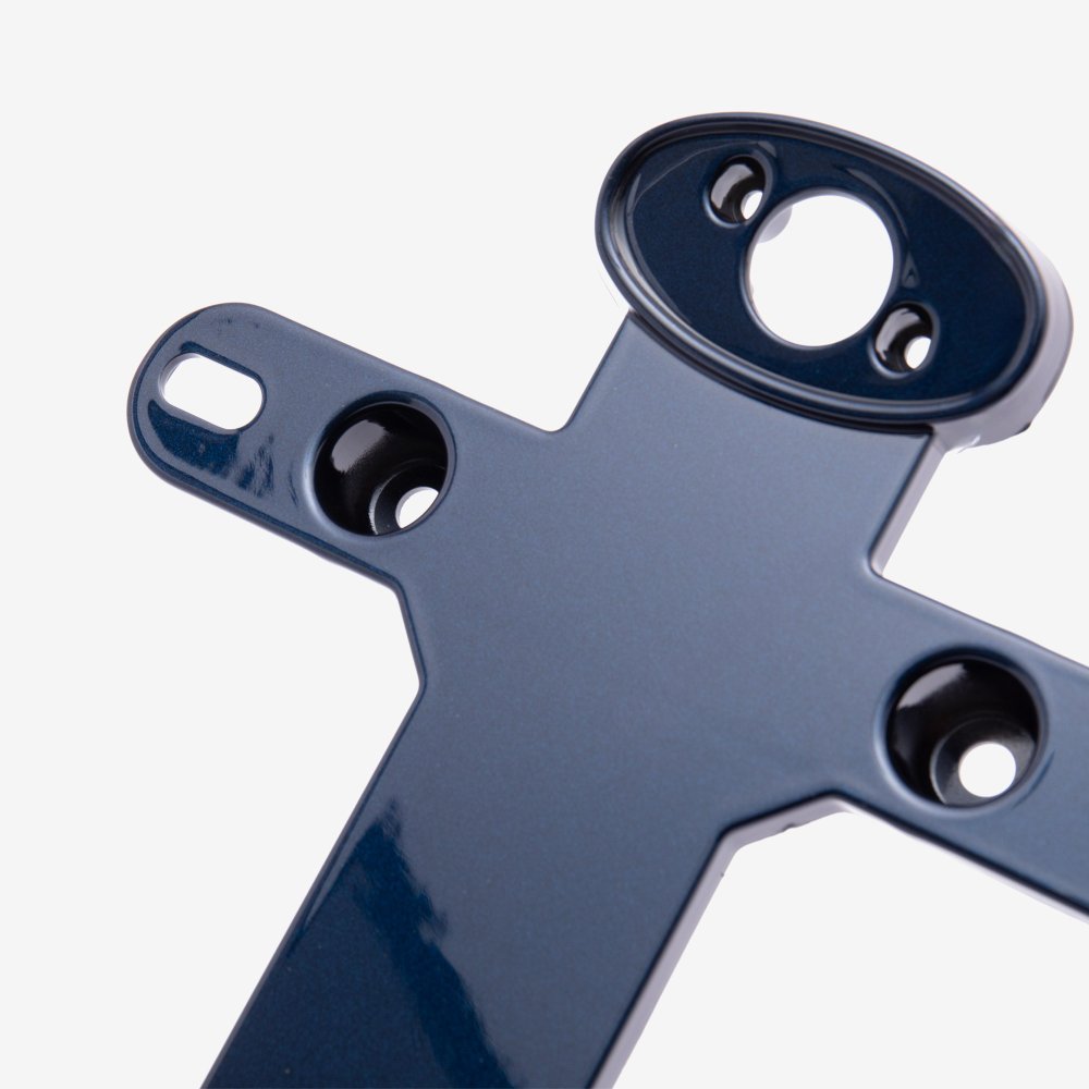 Number Plate / License Bracket (Rear) Front Part Blue 4