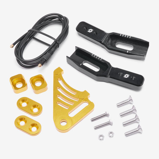 Swing Arm Extension And Brake Hose