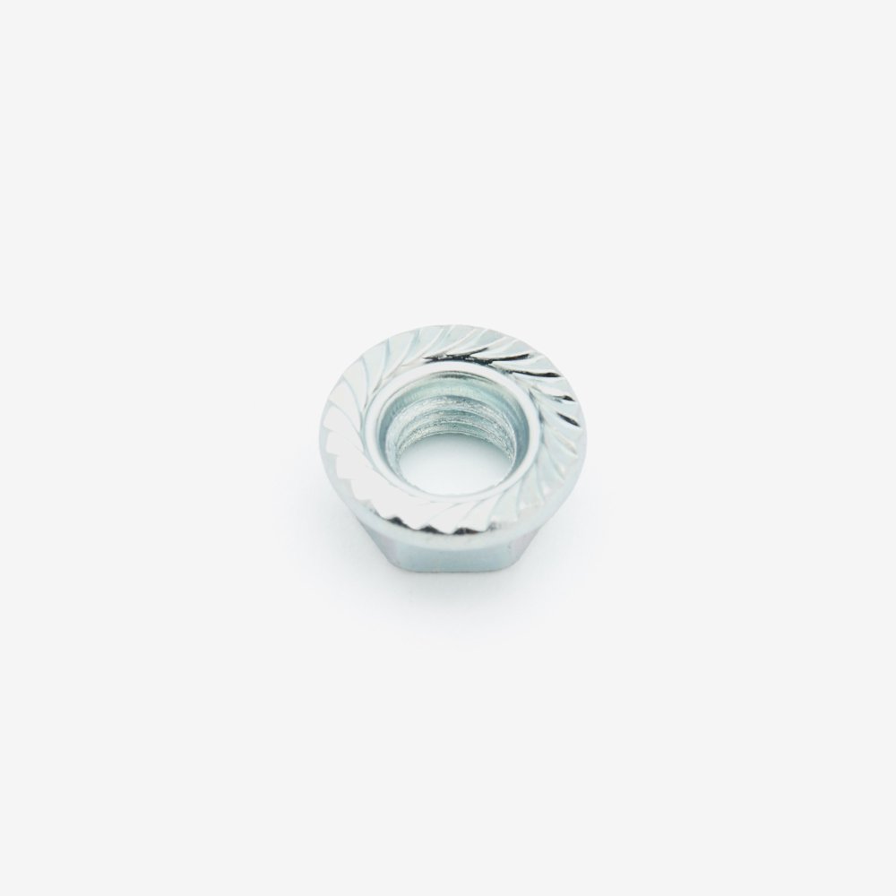Sprocket Serrated Flanged Nut 4