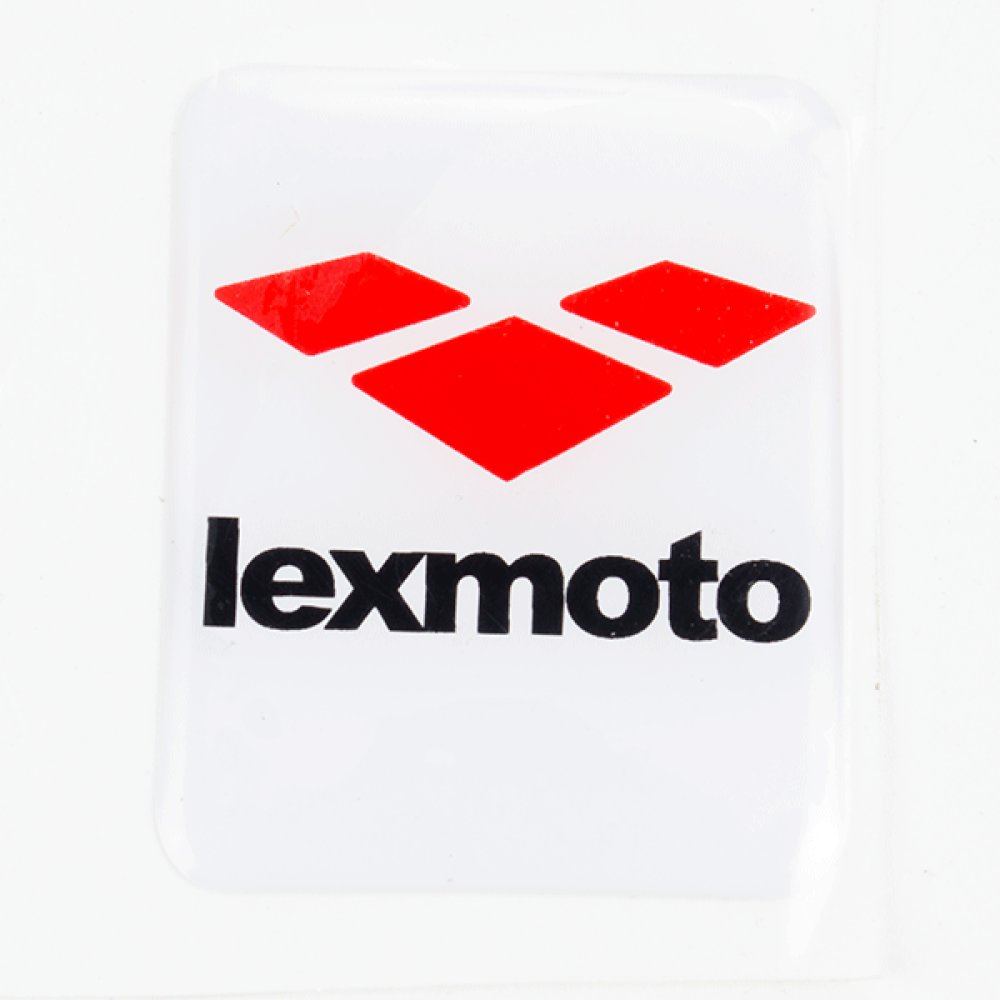 Lexmoto Badge on the Chrome Trim