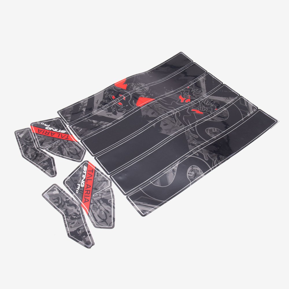 Talaria Graphic  Kit Dark Vein Dragon Red 7