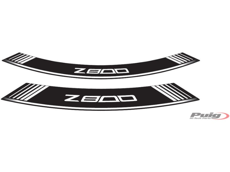 Wheel Rim Stickers - White