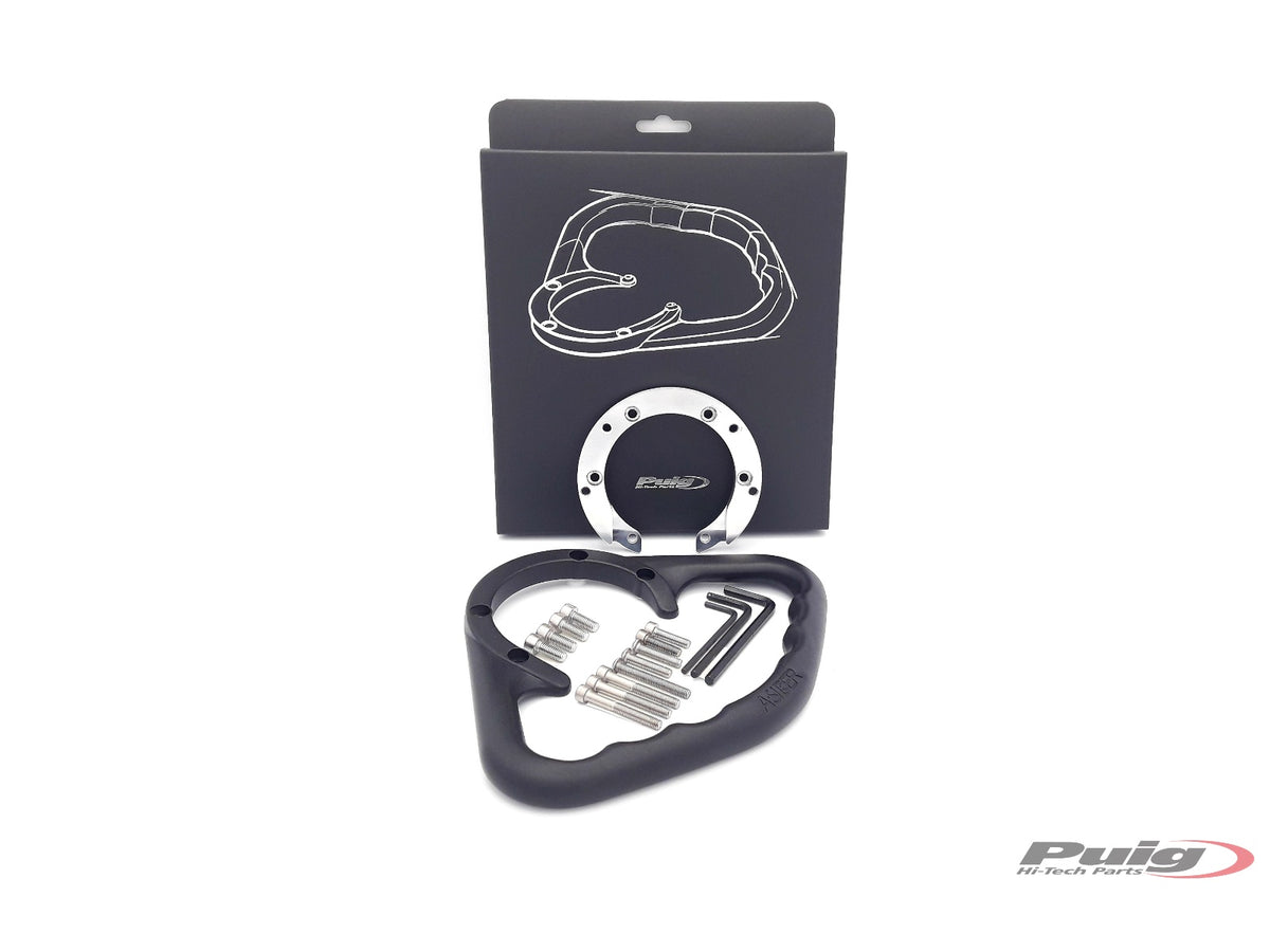 Fuel Tank Pillion Hand Grips - Black