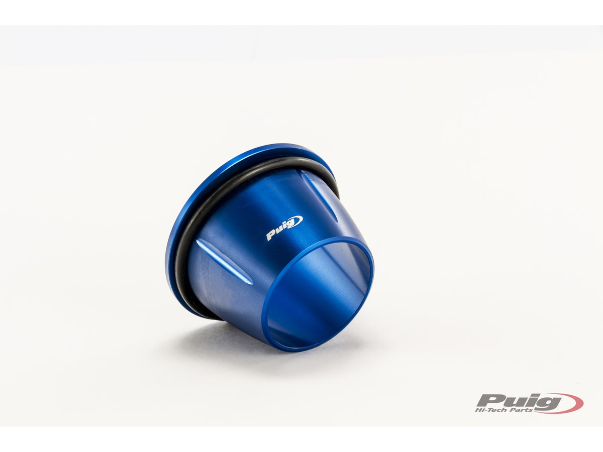 Exhaust End Tube - Blue