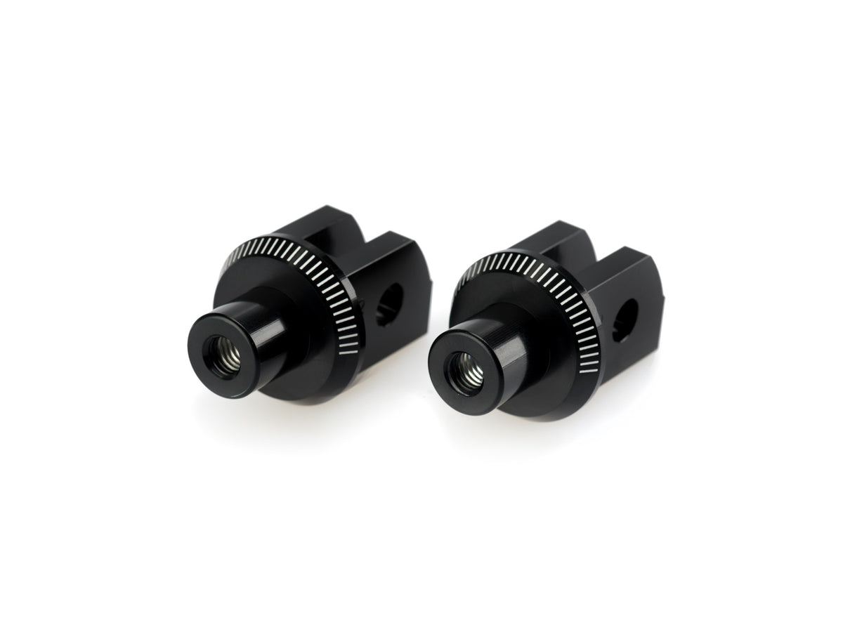 Puig Rider Footpeg Adaptors (Black)