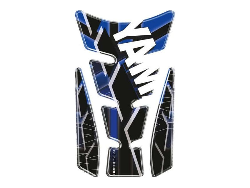 Wings Tank Pad With Yamaha Logo - Blue
