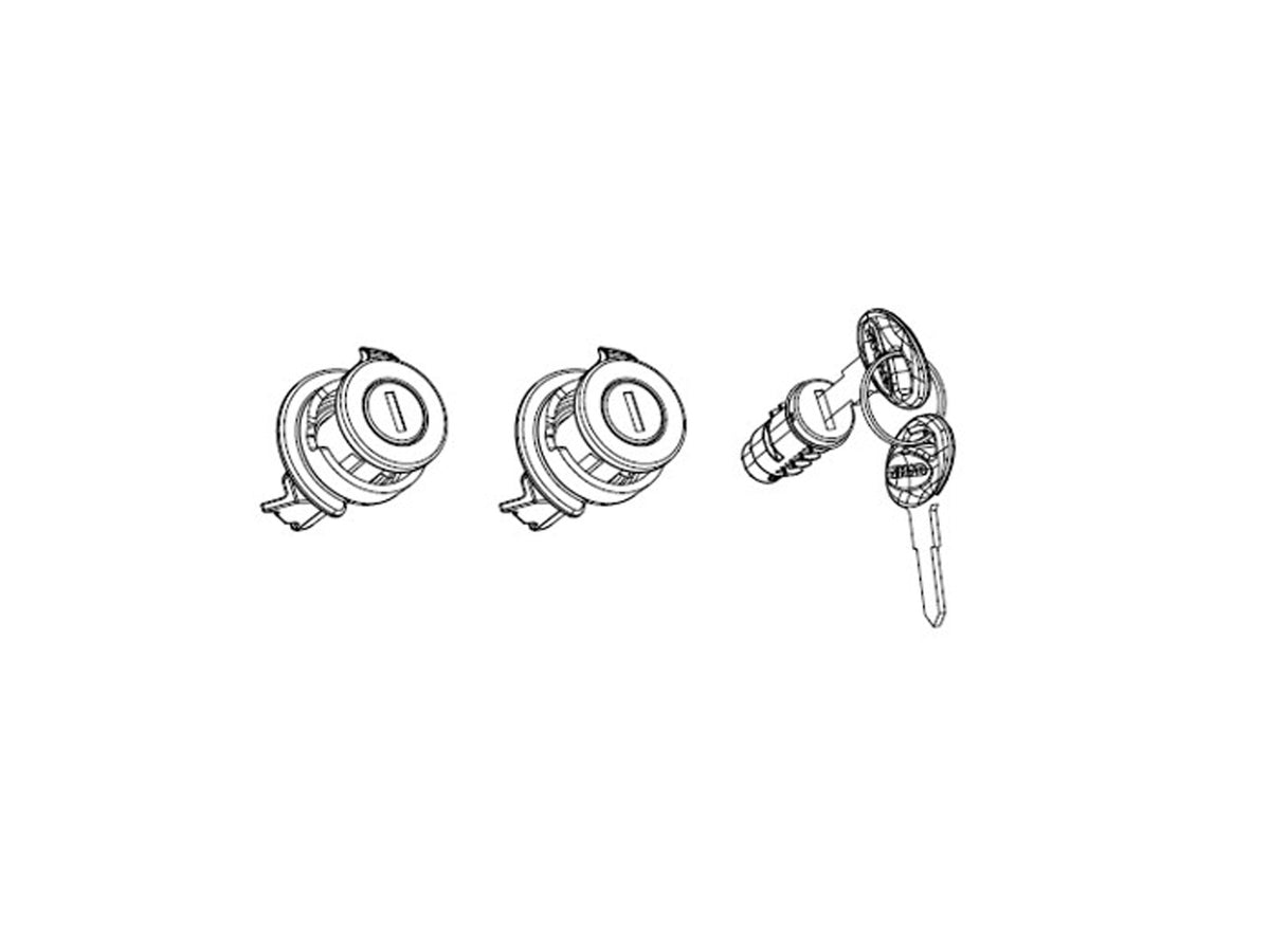 Downgradable Lock And Red Key Replacement System