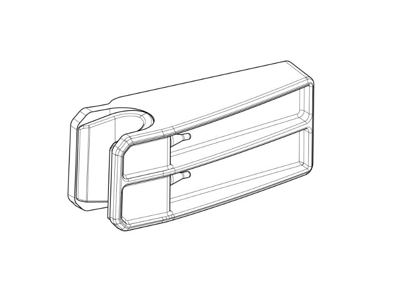 SHAD SH38X Pannier Foot (Single)