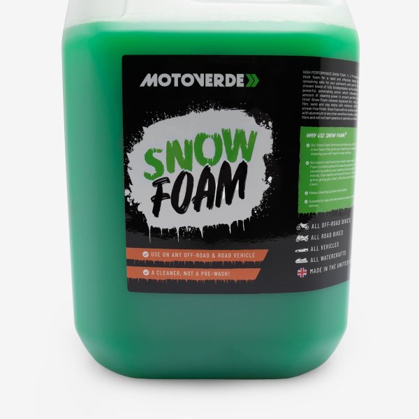 Motoverde Snow Foam (Concentrated) Refill 5 Litre for Motorcycle