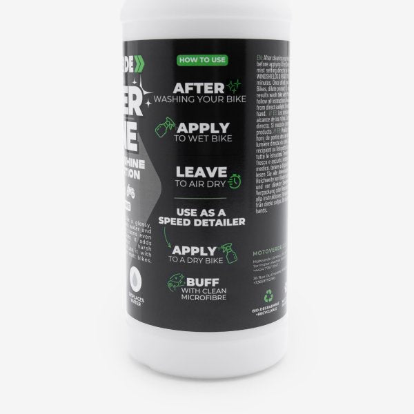 Motoverde After-Shine 1 Litre for Motorcycle
