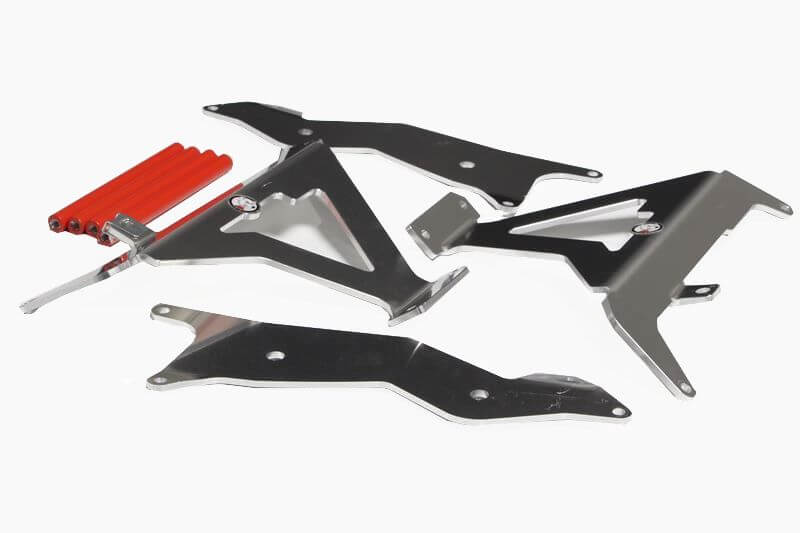 Radiator Braces CRF450R/CRF450RX 25-26 - 240218RED - Image 01
