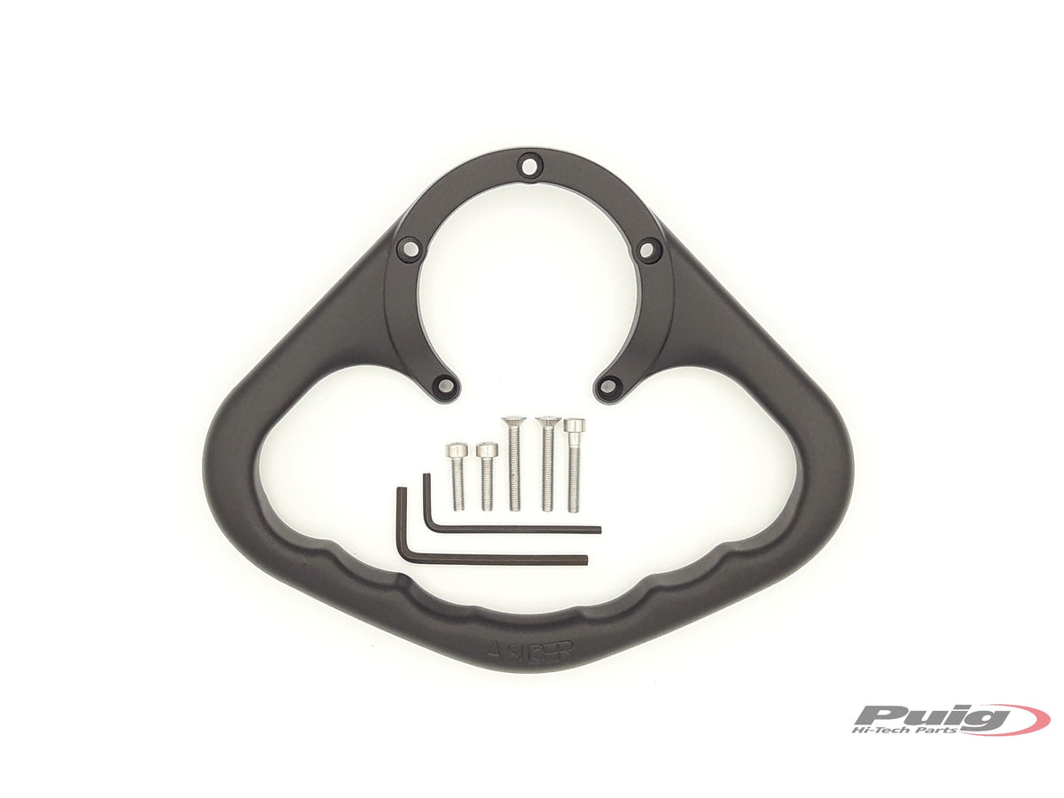 Puig Fuel Tank Pillion Hand Grips (Black)