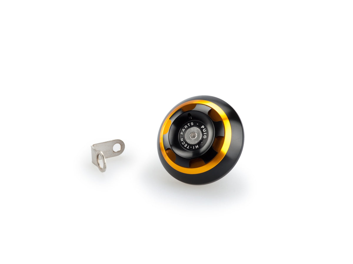 Engine Oil Filler Cap - Gold