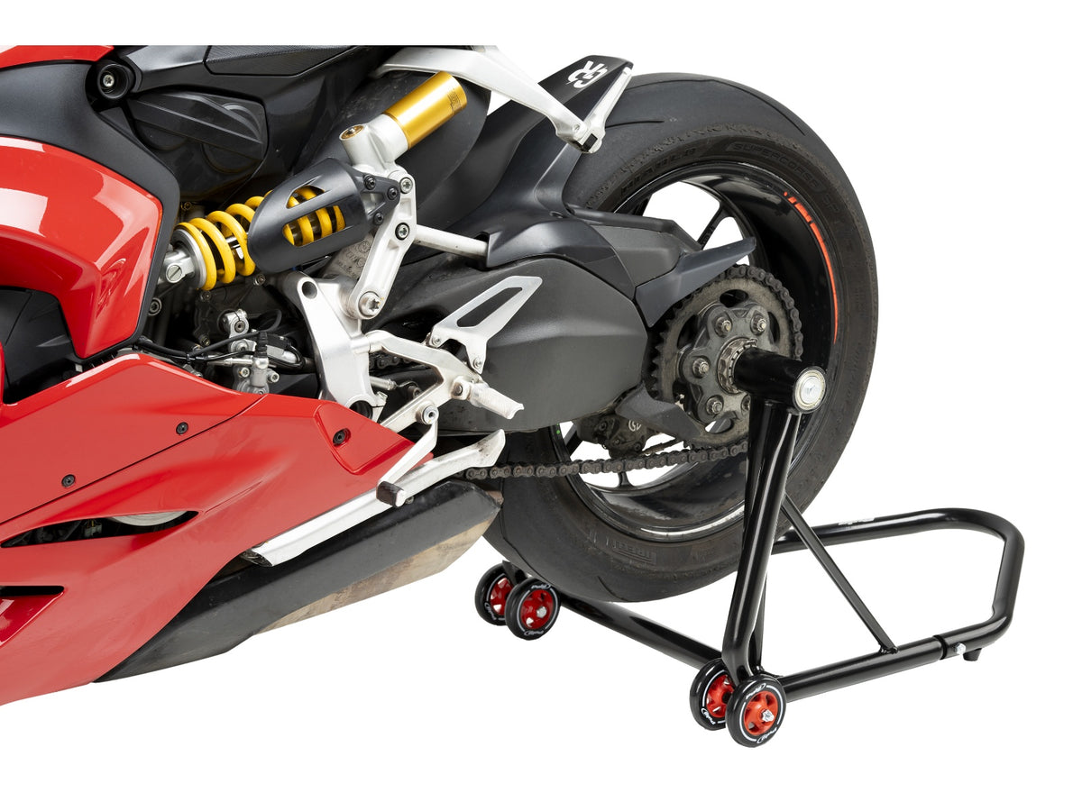Puig Left Single Swing Arm Stand (Black)