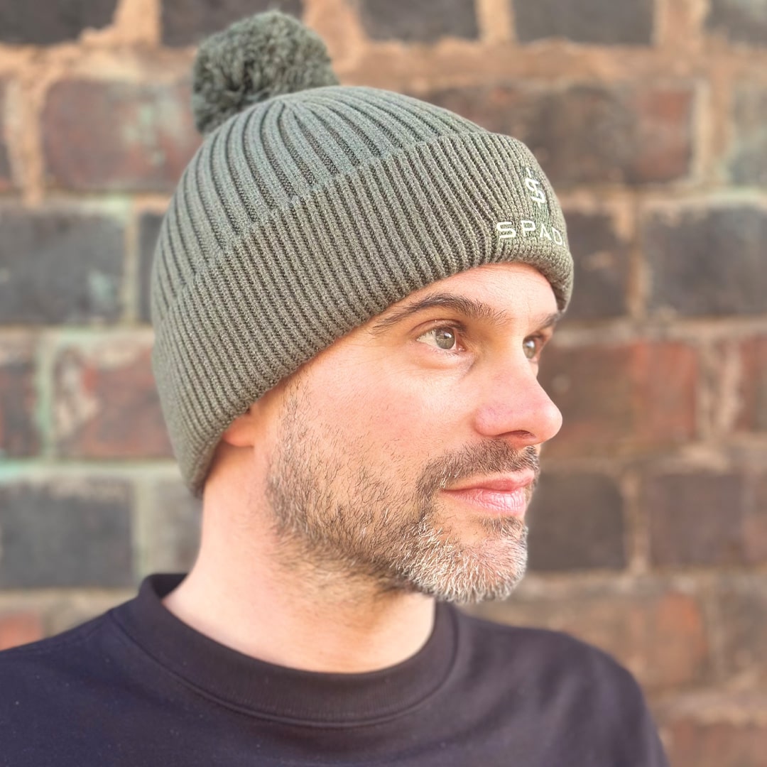 Spada Bobble Beanie Olive