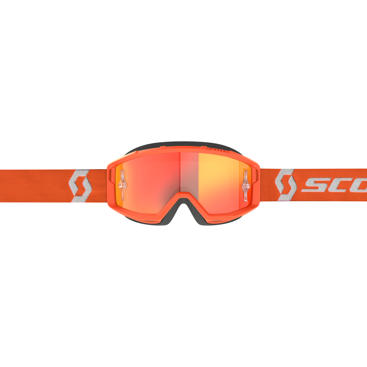 Primal Chrome Orange / White MX Goggle - 390038ORG - Image 03