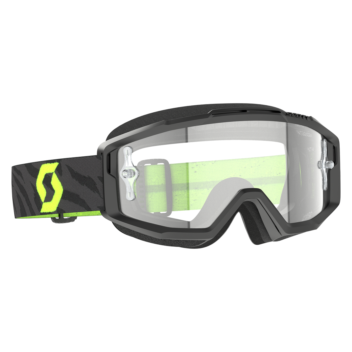 Split OTG Zebra MX Goggle - 390059CLR - Image 01