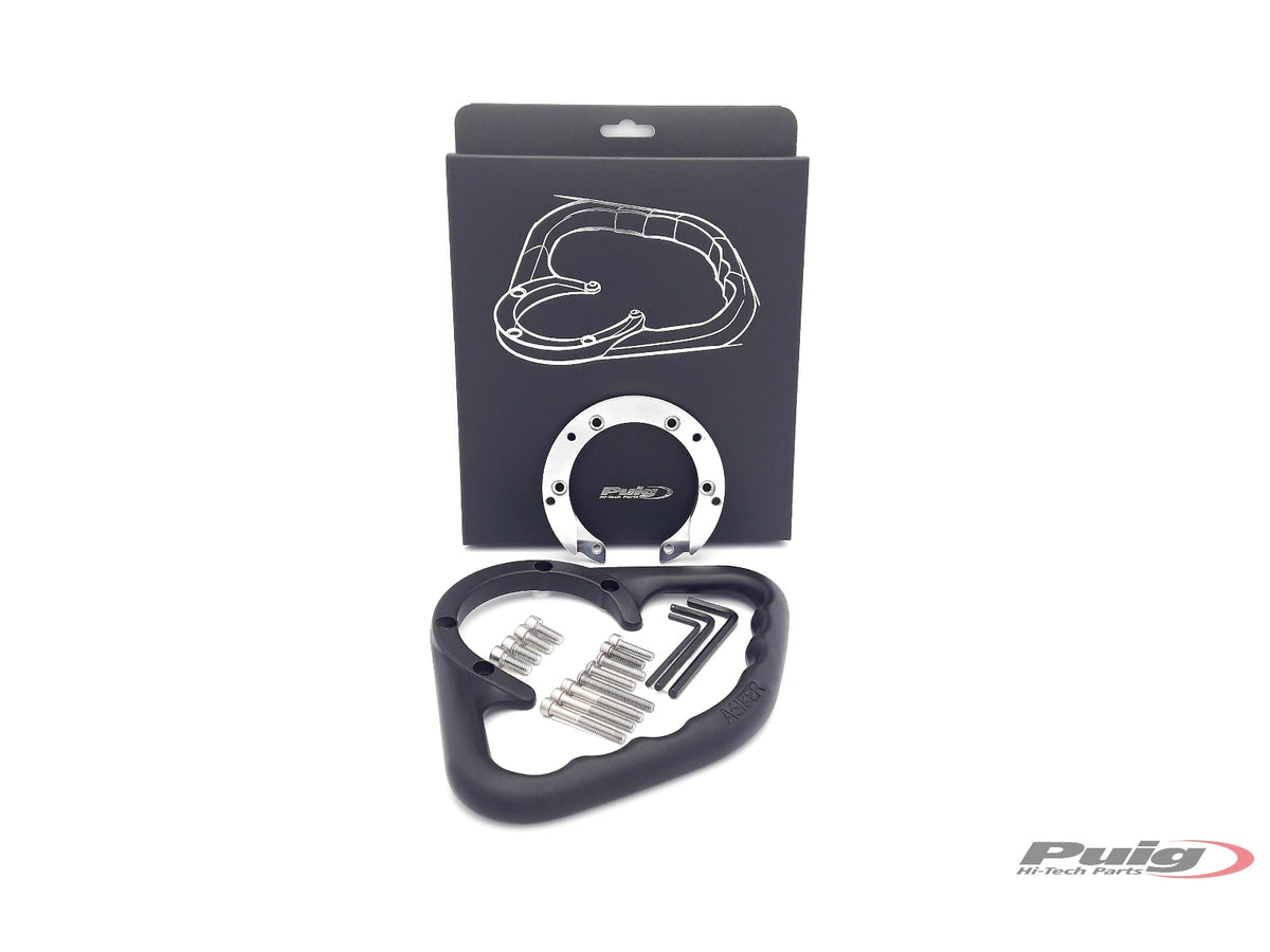 Fuel Tank Pillion Hand Grips - Black