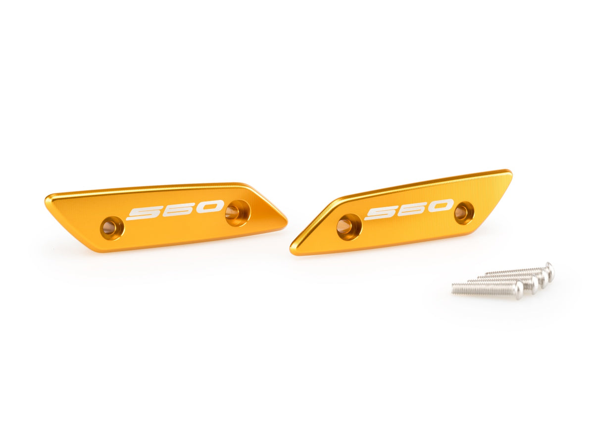 Mirror Screw Caps - Gold