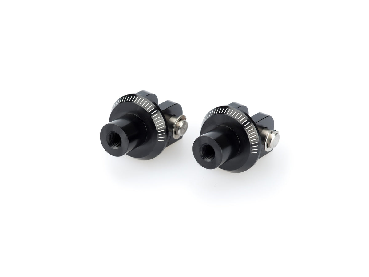 Puig Rider Footpeg Adaptors (Black)