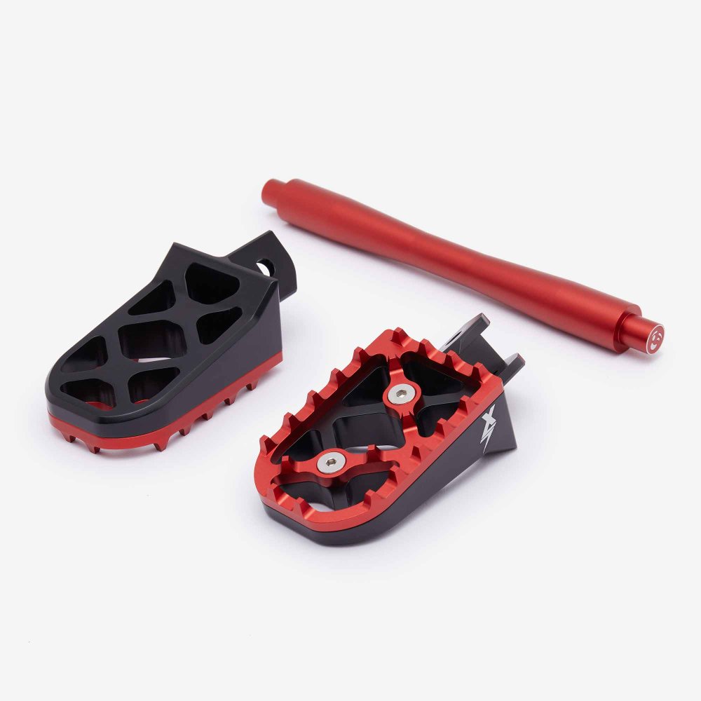 Premium Foot Peg And Brace Set
