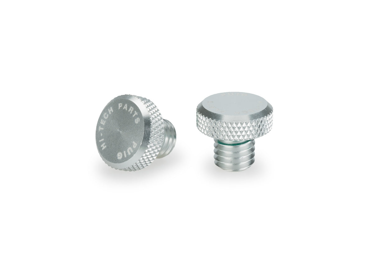 Mirror Hole Screw Plug - Silver
