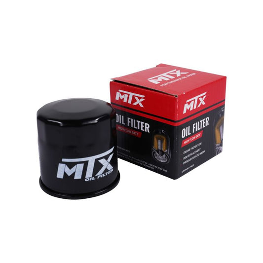 MTX Motorcycle Black Canister Oil Filter - #024