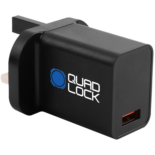 Quad Lock - 18W Power Adaptor - UK Standard (Type G)