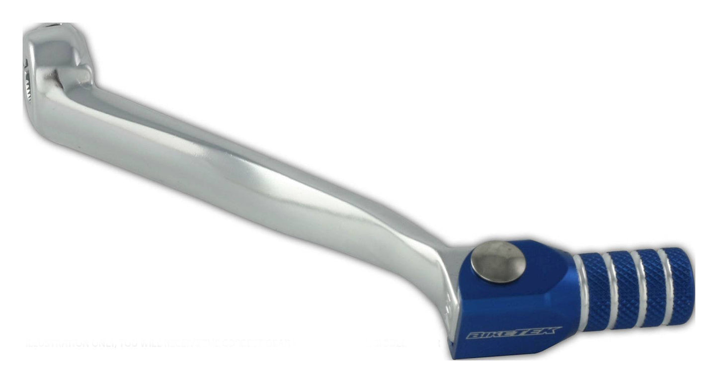 BikeTek MX Alloy Gear Lever With Blue Tip - #Y12