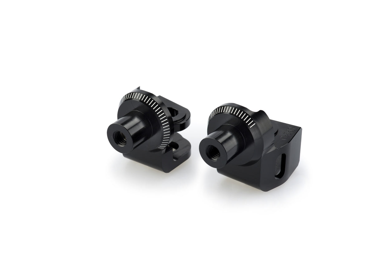 Puig Rider Footpeg Adaptors (Black)
