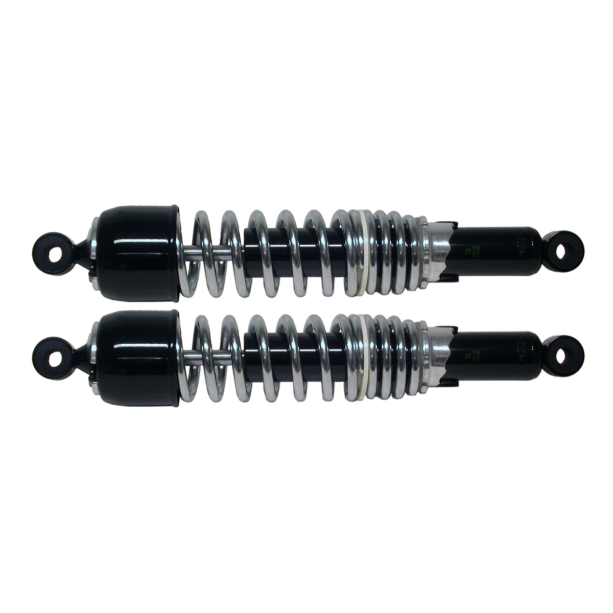 Shock Absorbers 350mm Pin + Pin Chrome Spring - 610141 - Image 01