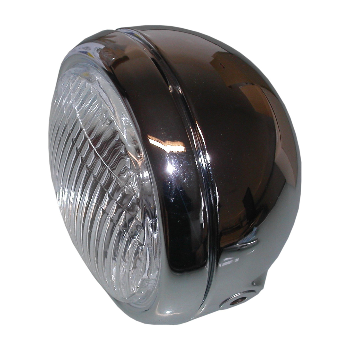 Headlight Round Chrome Complete Universal - 610669 - Image 01