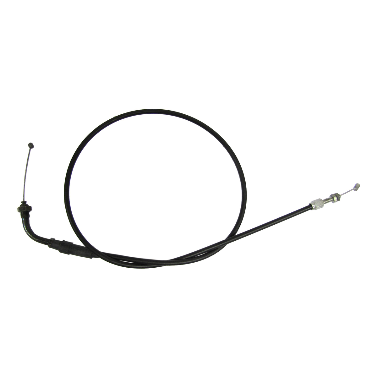 Throttle Cable GS550-GS1000 Chrome - 610857 - Image 01