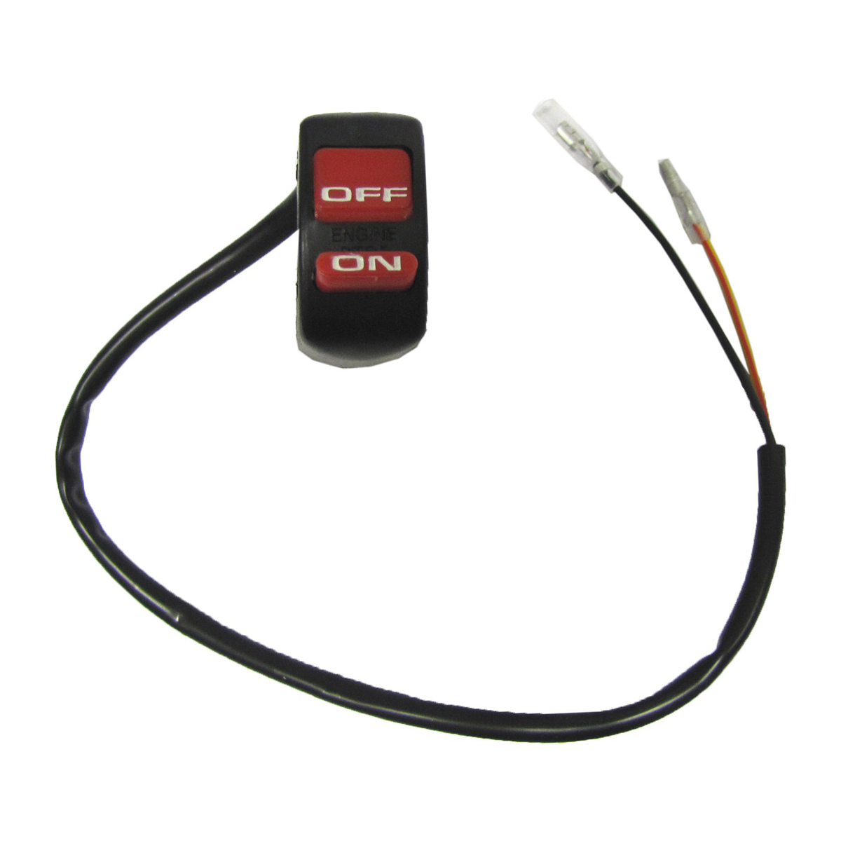 Switch On/Off with Red Button & Clamp Round - 611460 - Image 01