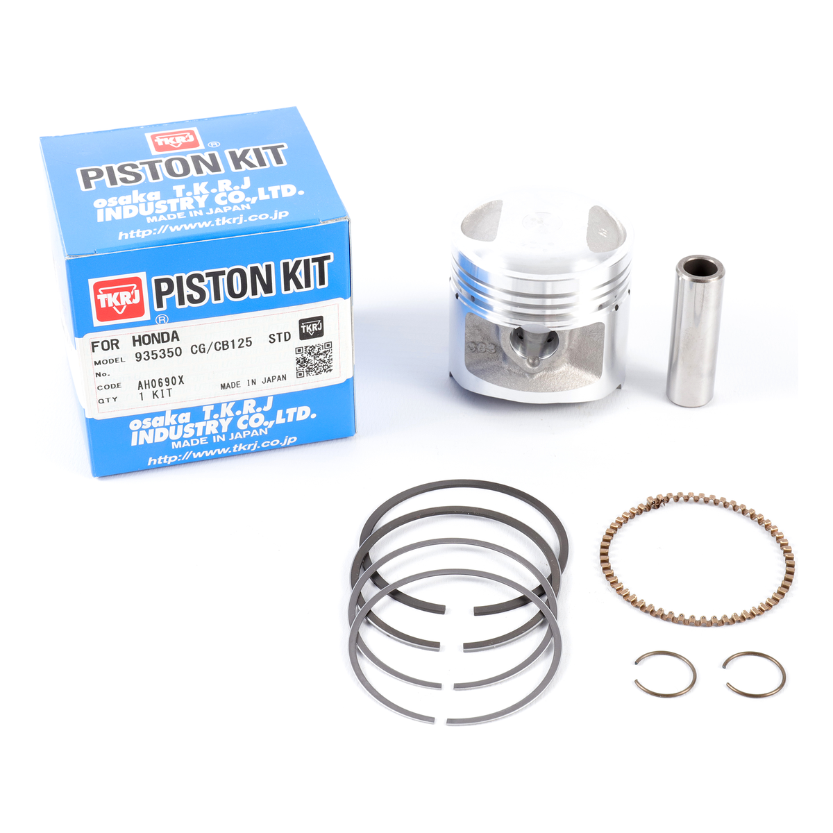 Piston Kit CB CG CLR CT SL TL XL125 - 611930000 - Image 02