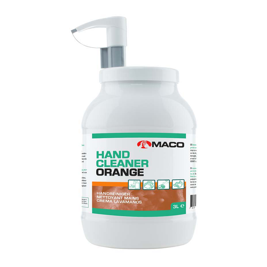 Handcleaner Orange DS 3L with Pump - 611969 - Image 01