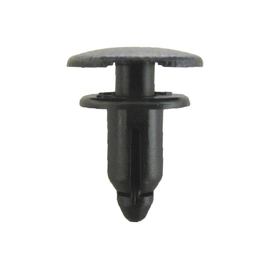 Fairing Clips 6mm x 12mm Black Plastic (10 Pack) - 620339 - Image 01
