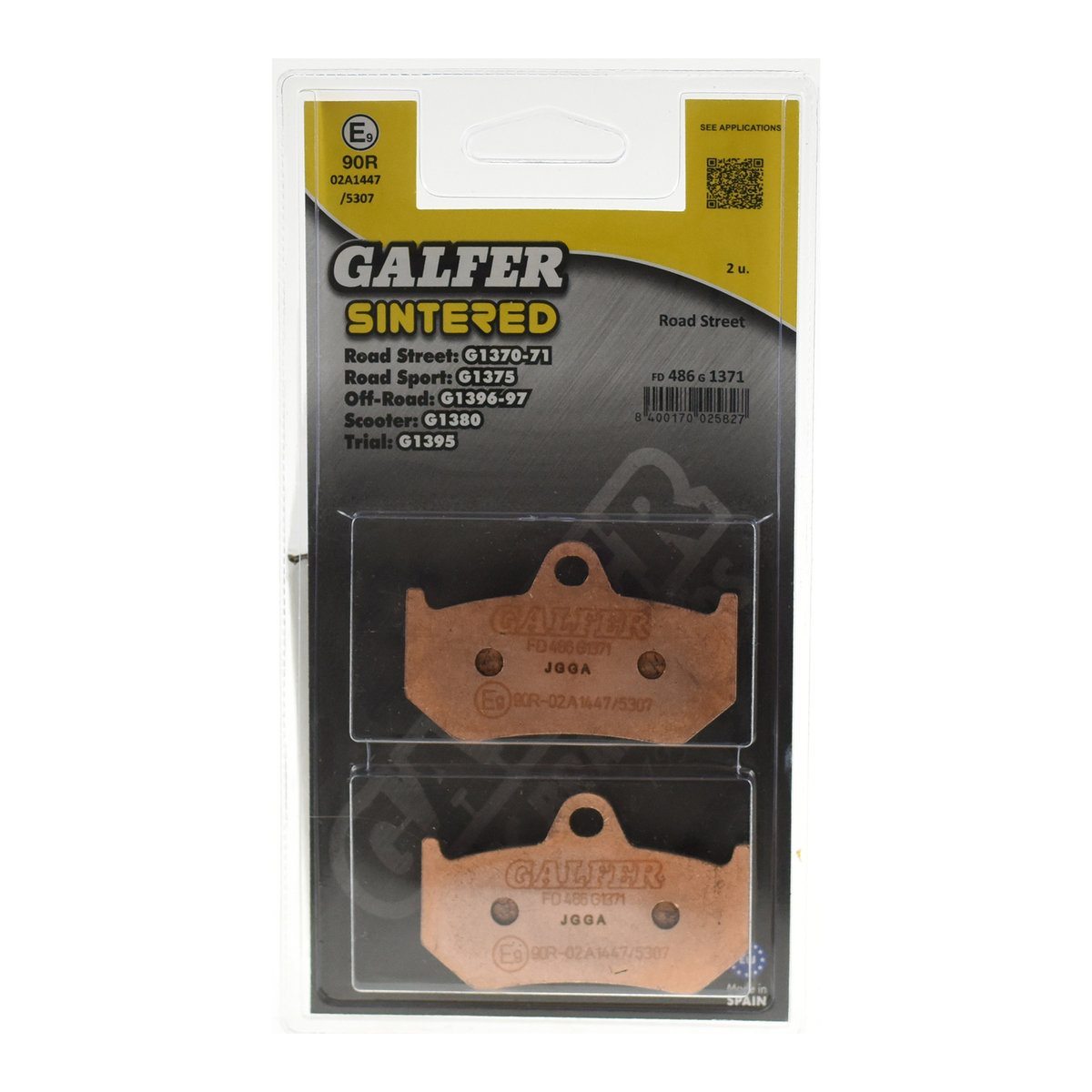 Brake Pad FD486 - 630138 - Image 01