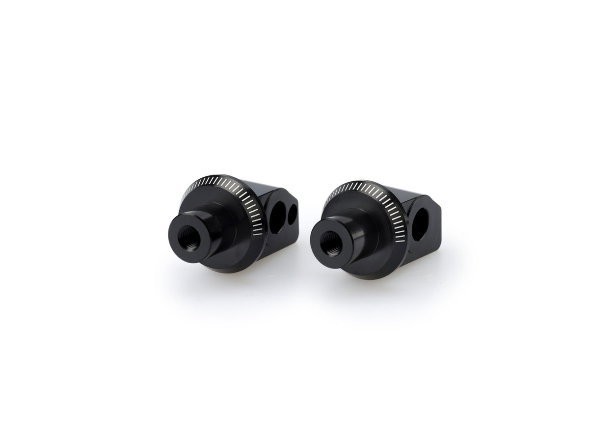 Puig Pillion Footpeg Adaptors (Black)