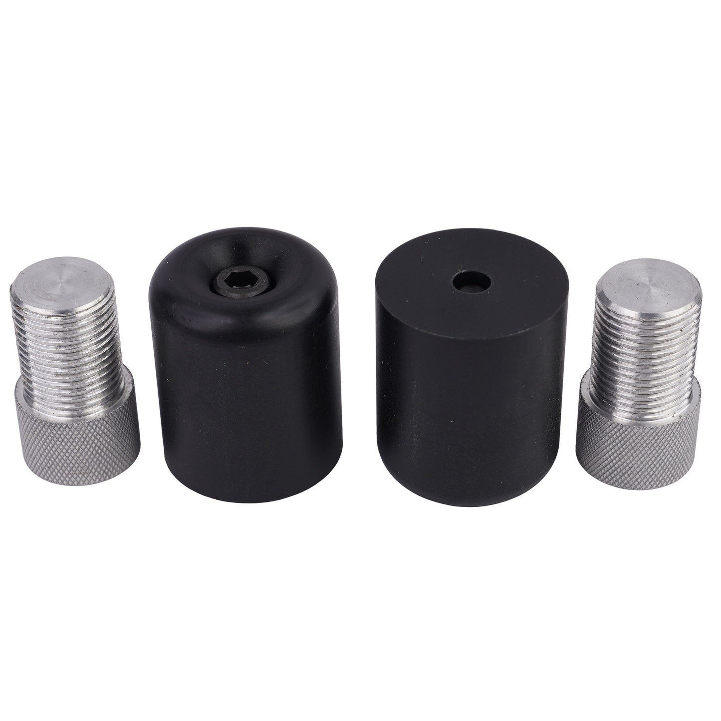 Biketek Bar-End Sliders Black Stp Yamaha YZF-R6 98>