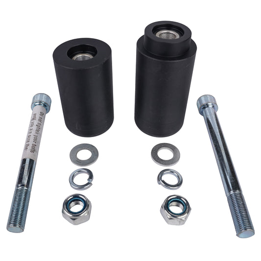 BikeTek Black STP Crash Protector For Kawasaki ZX7R 96-03