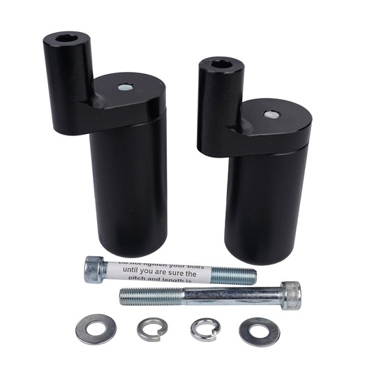 BikeTek Black STP Crash Protector For Kawasaki ZRX1100/1200 99-05