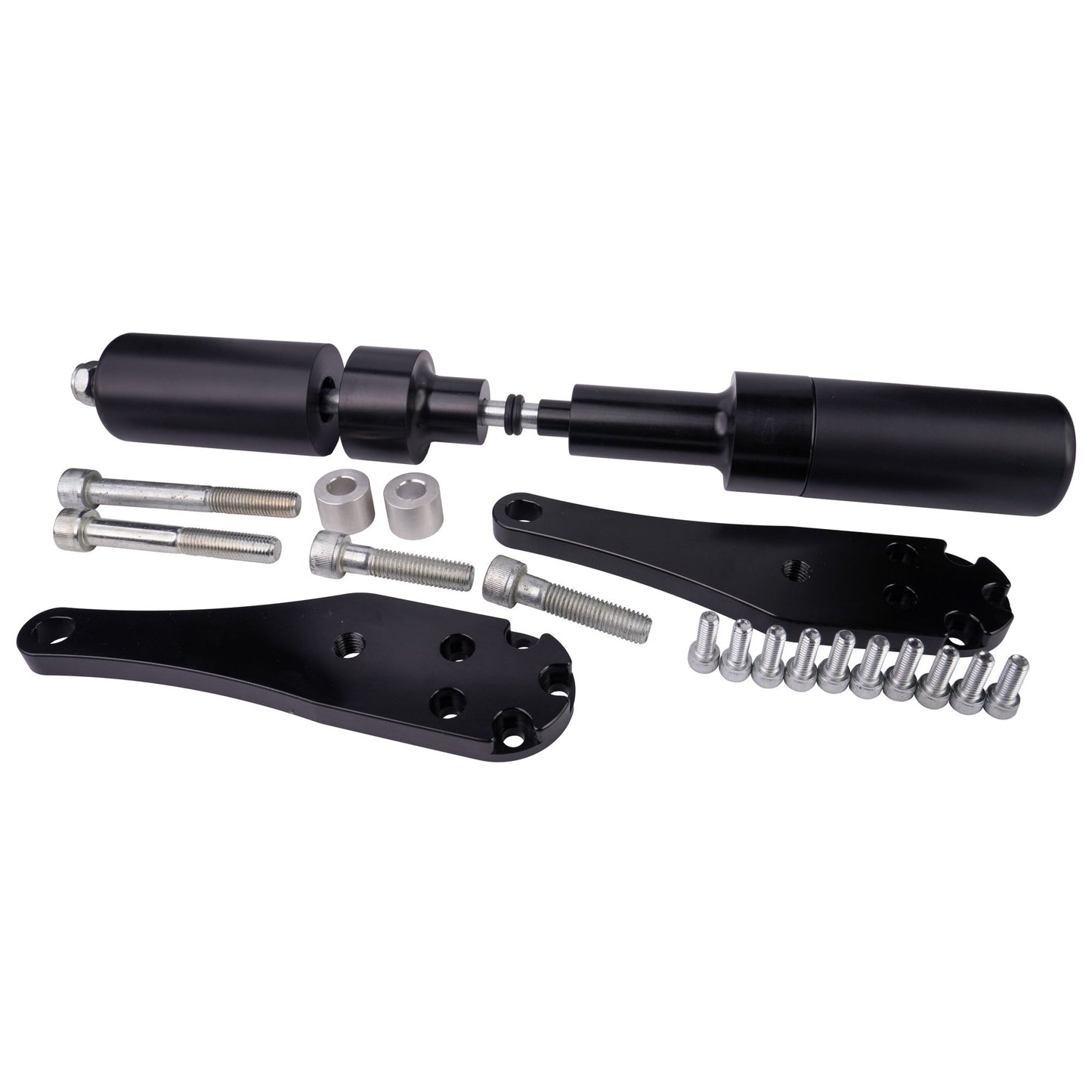 BikeTek Black STP Crash Protector For Kawasaki ZX10R 06-07