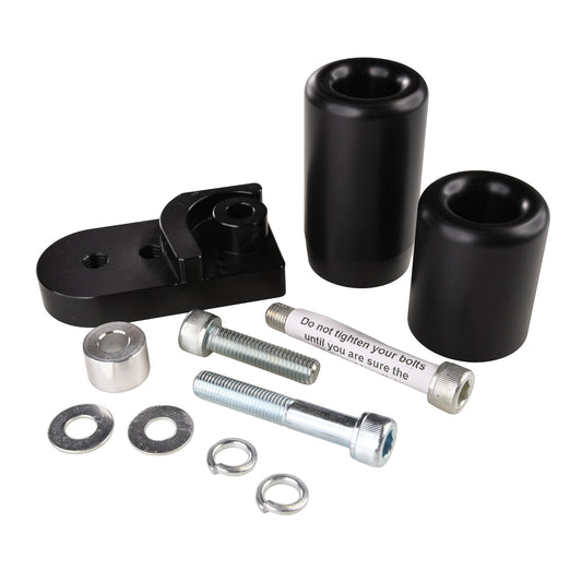 BikeTek Black STP Crash Protector For Yamaha R6 06-16