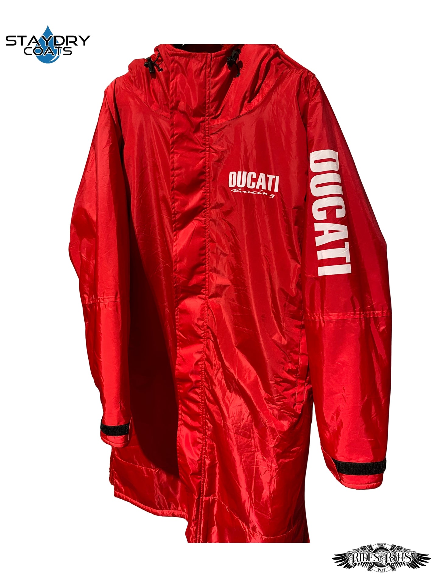 Ducati Stay Dry Robe Coat – Stylish, Waterproof